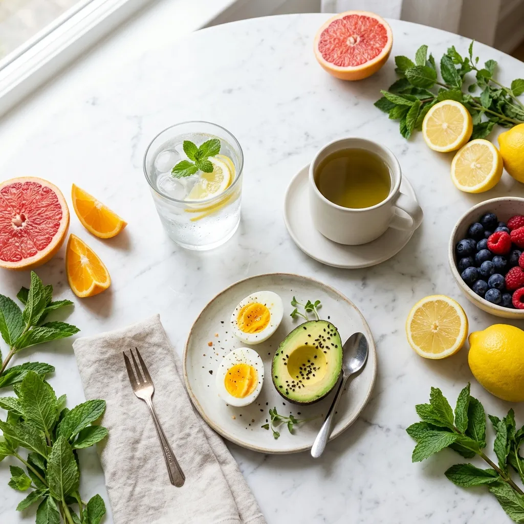 Natural fat burning habits and healthy foods
